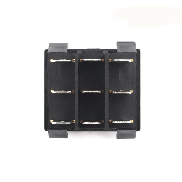 1 шт. KCD7 303 перфорированный 28x31 мм 9 pin ВКЛ ВЫКЛ на лодка кулисный переключатель