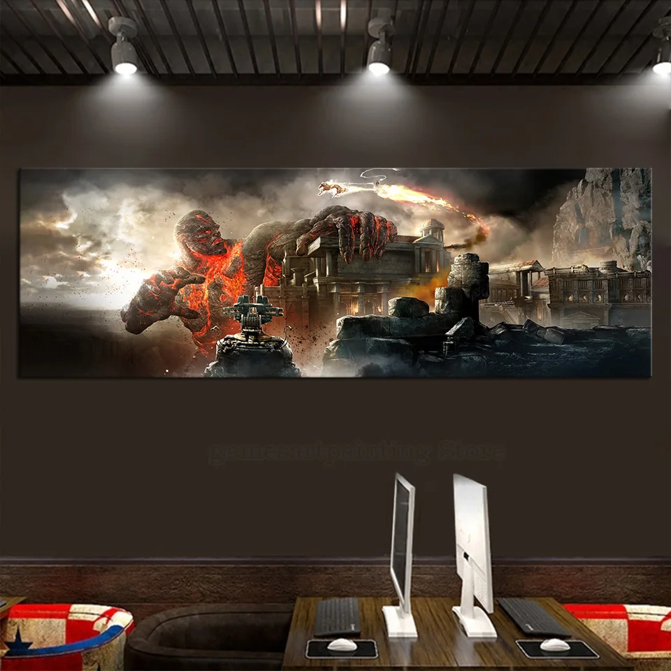 Плакат Бог войны без рамки домашний декор Настенная картина Арт аксессуары для