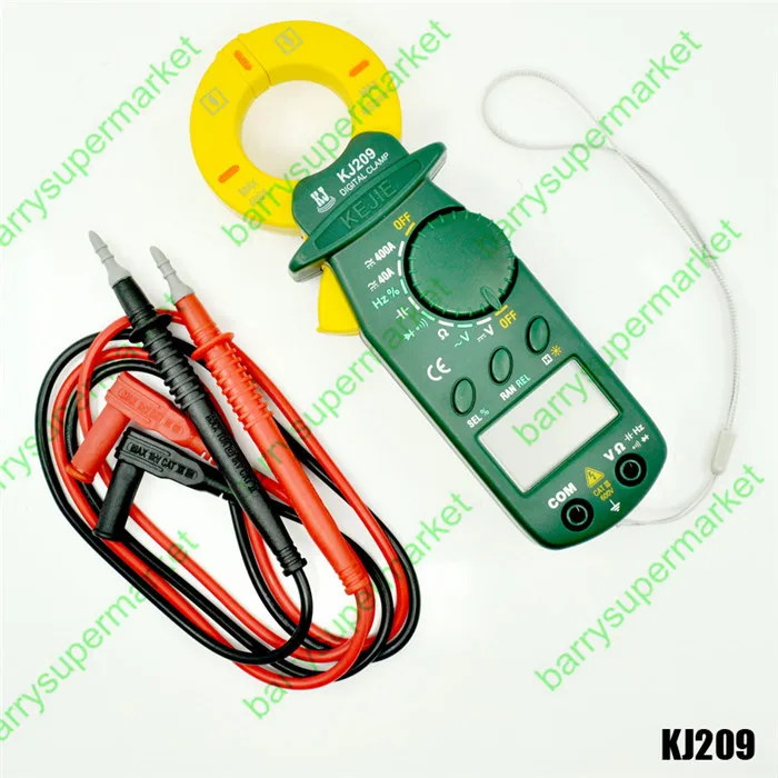 KJ209 DC AC цифровой клещи портативный карманный зажим ammeters мультиметр | Инструменты
