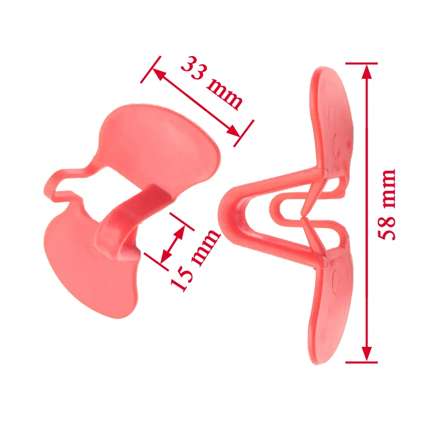 100 очки для курицы красные без болтов товары птицы инструменты