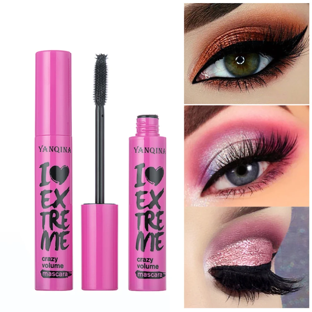 Тушь для ресниц с шелковым волокном водостойкая |