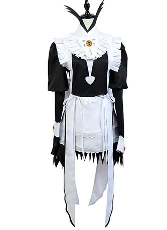 Аниме Fire Emblem Fates Flora Maid платье Костюм Униформа Copslay костюм для женщин и девочек