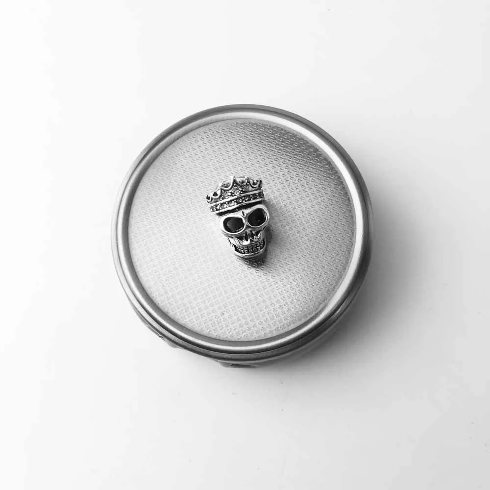DIY бусины черепа маори король Лилия, модные 925 пробы серебряные ювелирные изделия панк подарок для женщин мужчин подходят браслеты бусины для бисероплетения