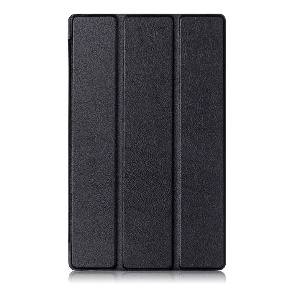 Для Amazon Kindle Fire HD8 2017 трехскладной чехол из искусственной кожи для HD 8 дюймов