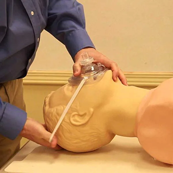 Медицинская CPR спасательная маска, взрослый/ребенок карманный resusitator, жесткий чехол с ремешком на запястье
