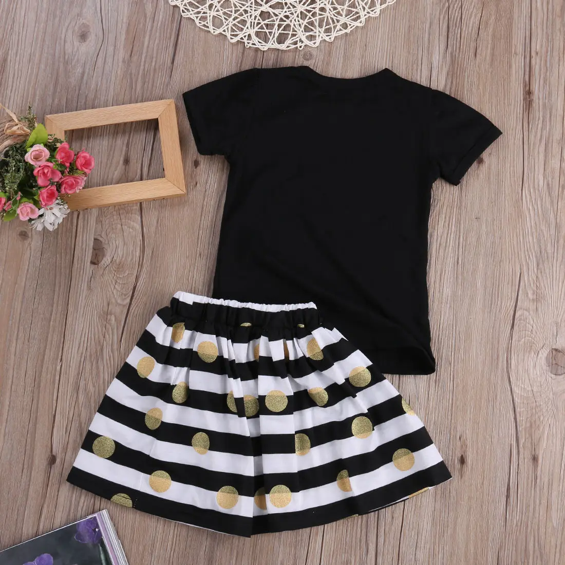 Летнее платье 2017 Лидер продаж Модная одежда для детей Детская мода детские