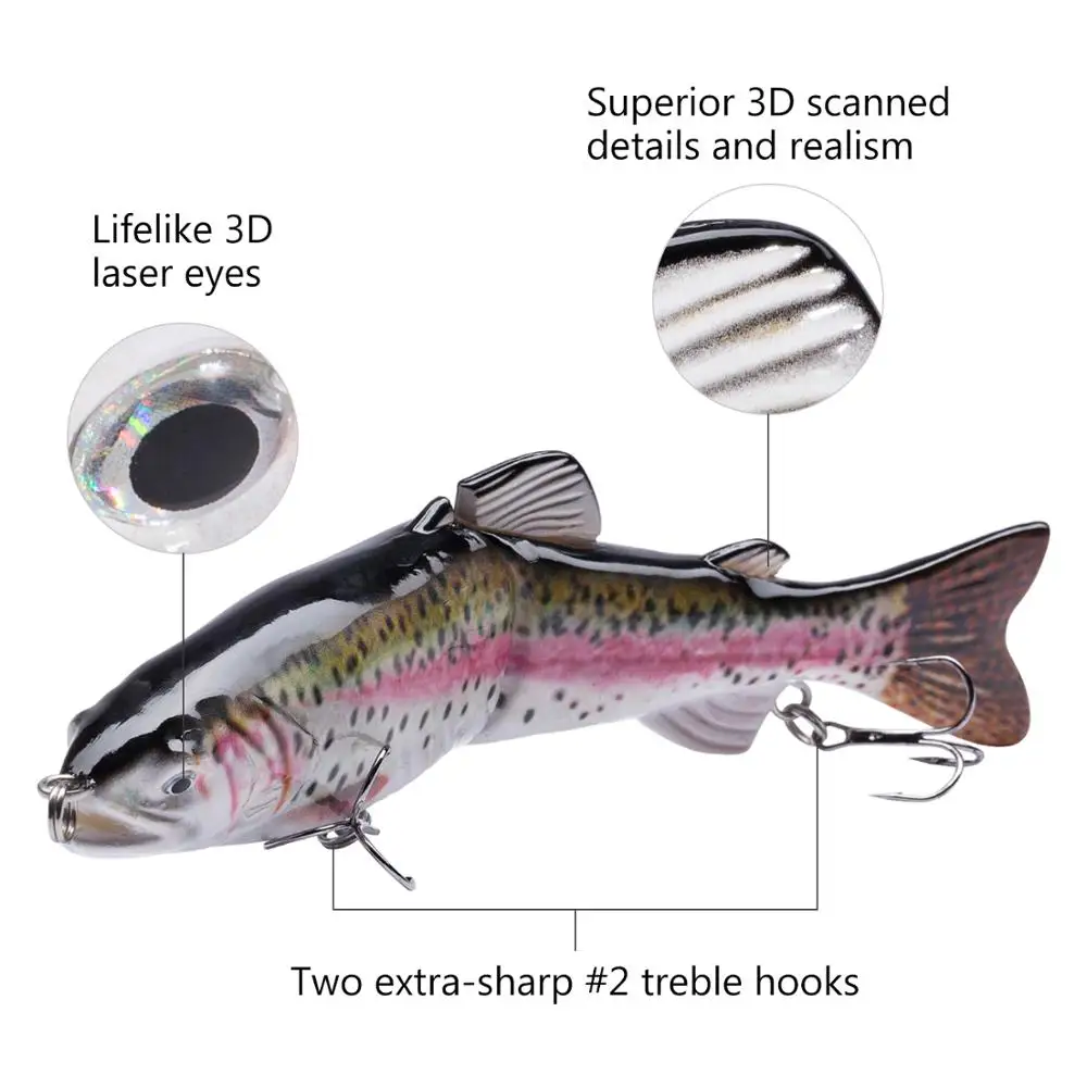 Bassdash Swimbaits Crankbaits Glide твердые приманки приманка для форели пресной воды морской