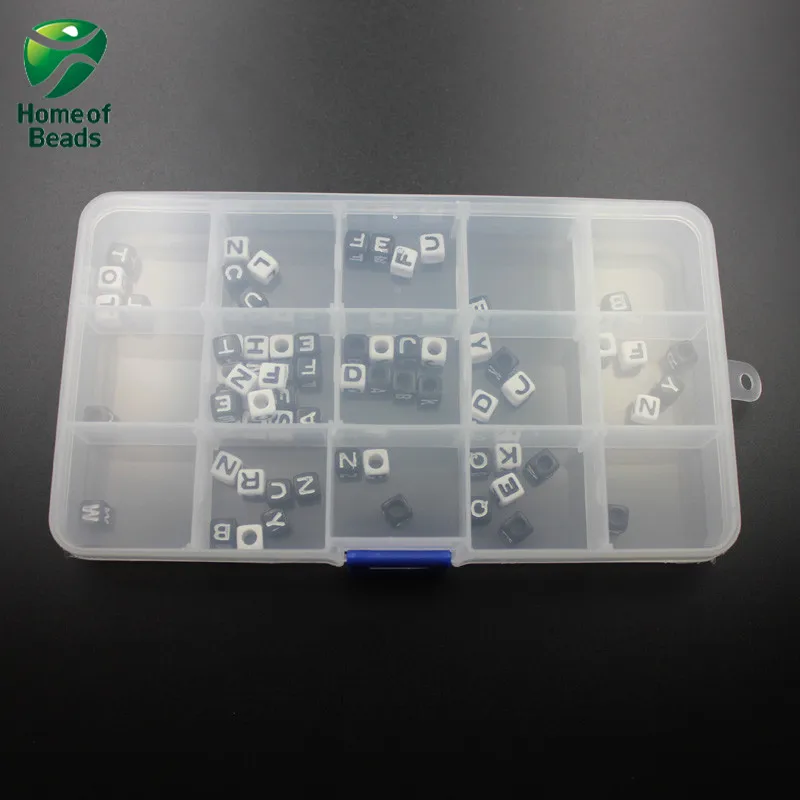 Портативный PP жесткий пластик 15 решеток регулируемая коробка для хранения