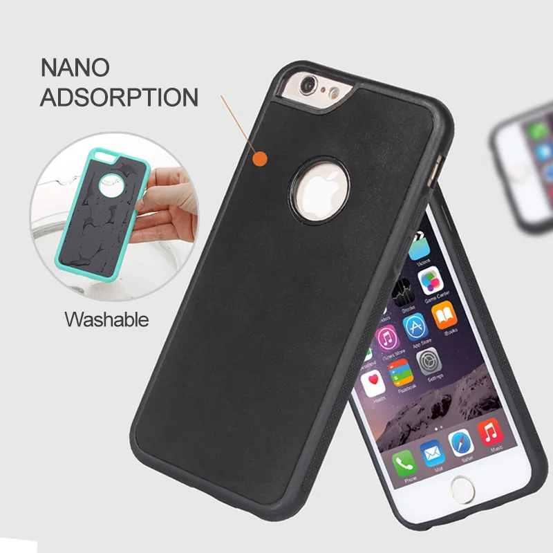 Для iPhone 6 Чехол Мода Магическая adroption Анти тяжести Nano всасывания чехол для S плюс 5