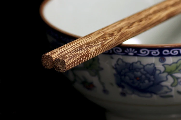 10 пар деревянные палочки для еды из массива дерева|Палочки еды| |