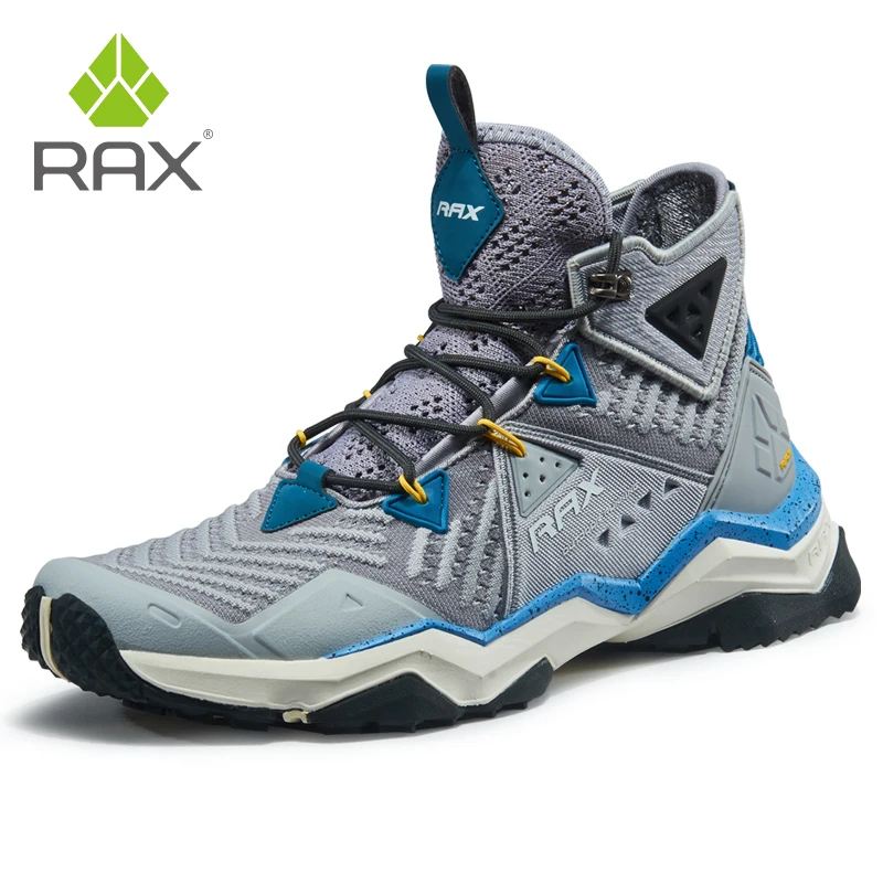 RAX Men  Professional Hiking Shoes Boots Outdoor Climbing Boots for Mountain Camping Sneakers for Men Trekking Boots Big Size