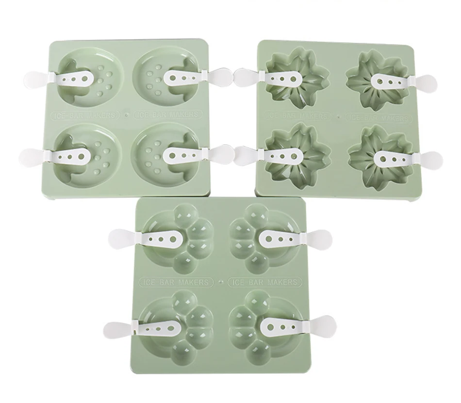 DIY Лето мороженое плесень пластиковая вишня медведь лапа клубника цветное