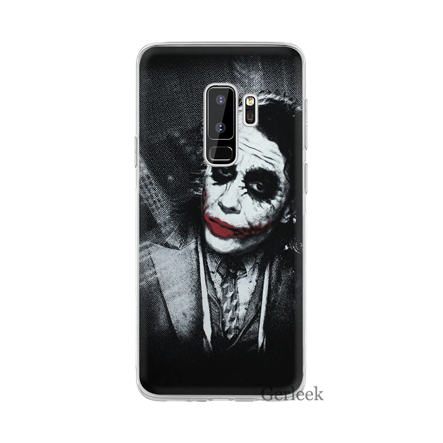 Чехол Desxz Batman y Joker для Samsung Galaxy A3 A5 A6 A7 A8 A9 A10 A30 A40 A50 A70 защитный чехол | Мобильные