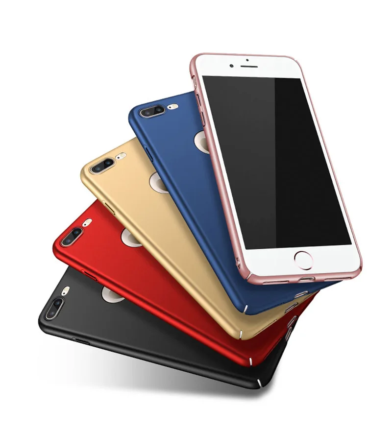 Роскошный тонкий жесткий чехол из поликарбоната для iPhone 6 s S 7 7S 8 Plus X 10 XR XS Max 5 5S 5SE