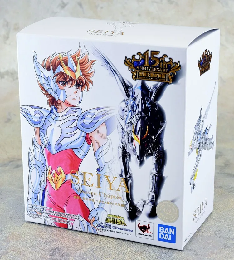 Оригинальная фигурка BANDAI Saint Seiya Cloth 15 й Пегас небесная глава версия фигурки Brinquedos