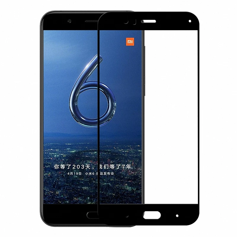 Для Xiaomi Mi 6 Mi6 pro 9H 2.5D полное покрытие закаленное стекло Защита экрана для Note 3