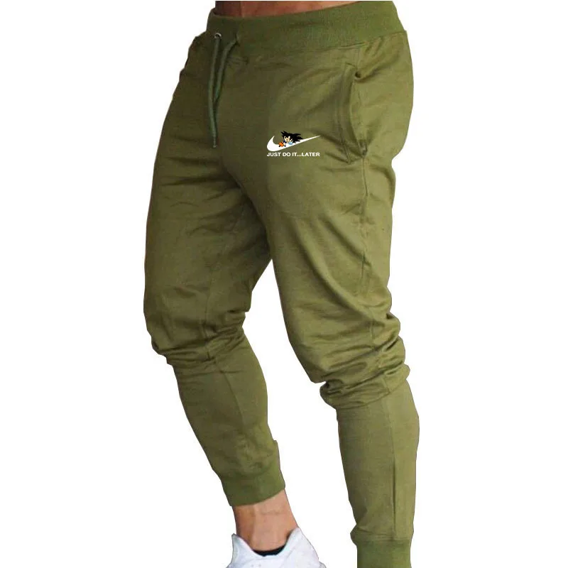 2019 новые мужские джоггеры Брендовые брюки повседневные тренировочные