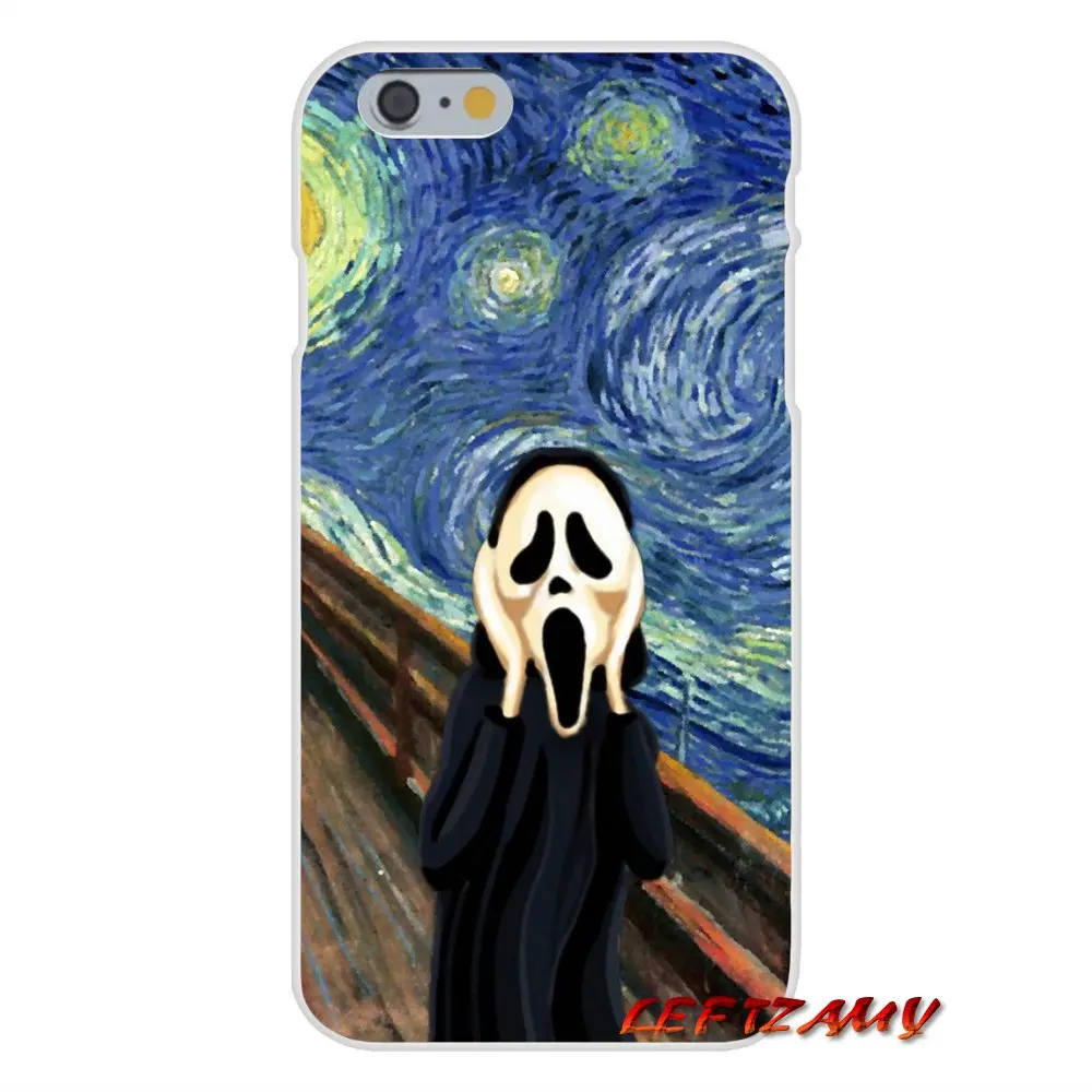 Case For Xiaomi Redmi Note 6A MI8 Pro S2 A2 Lite Se MIx Max 2 3 F1 Oneplus 6T Funny Painting Screaming Edvard Munch Mickey | Мобильные