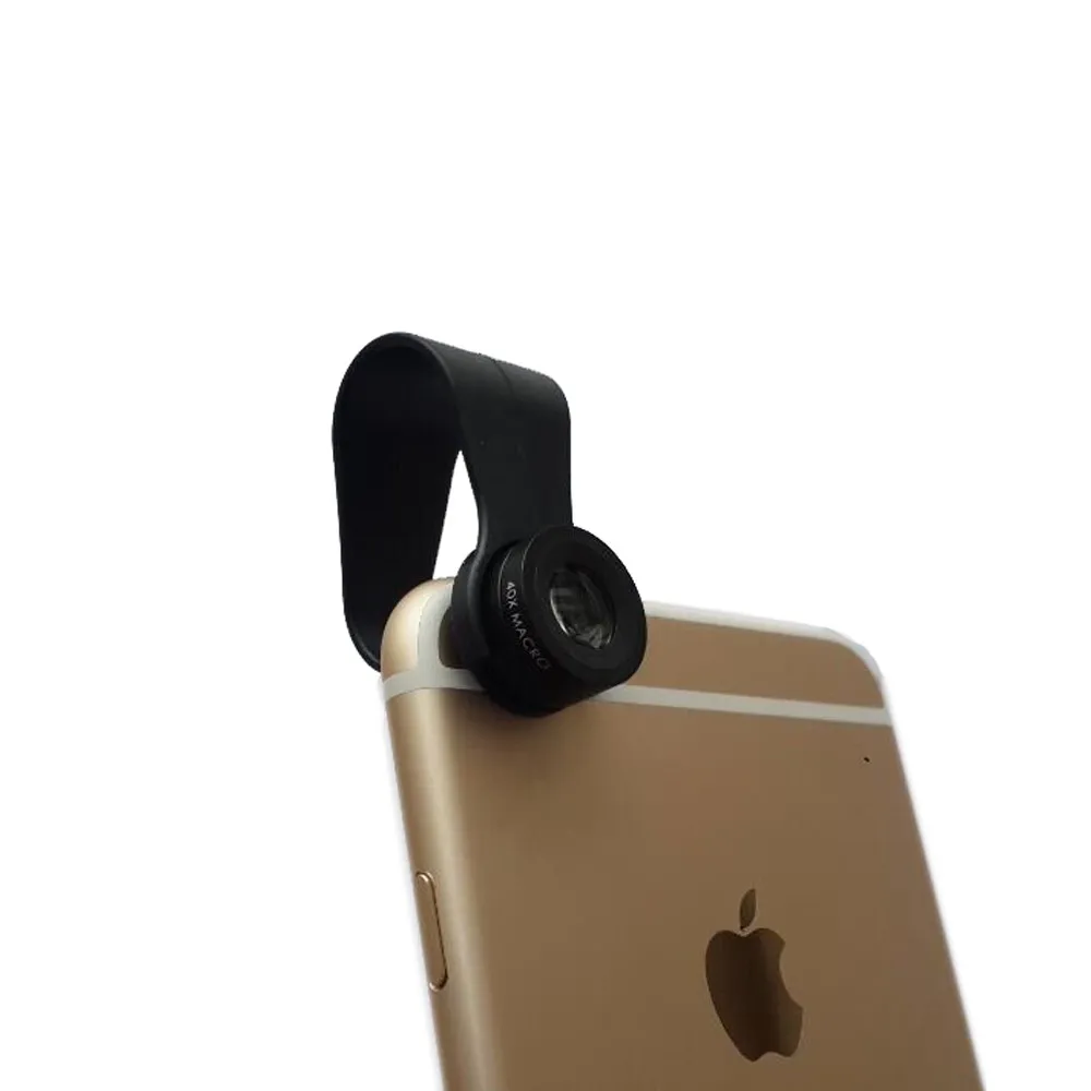 Универсальный зажим 40x зум макрообъектив смартфон Камера линзы для iPhone 5 5S 6 Samsung Xiaomi Redmi 3 Huawei Sony