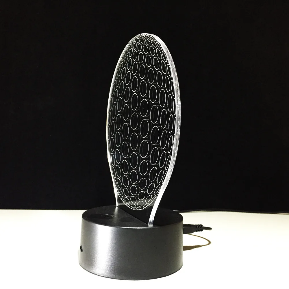 3d лампа Usb Led ночные светильники survetement футбол лампа сенсорная Ночная Светодиодная лампа освещение для кухонных шкафов