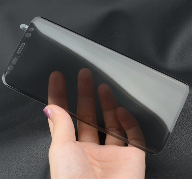 3D закаленное стекло для Samsung S9 S8 Plus Note 8 9 Защитная пленка полного покрытия экрана