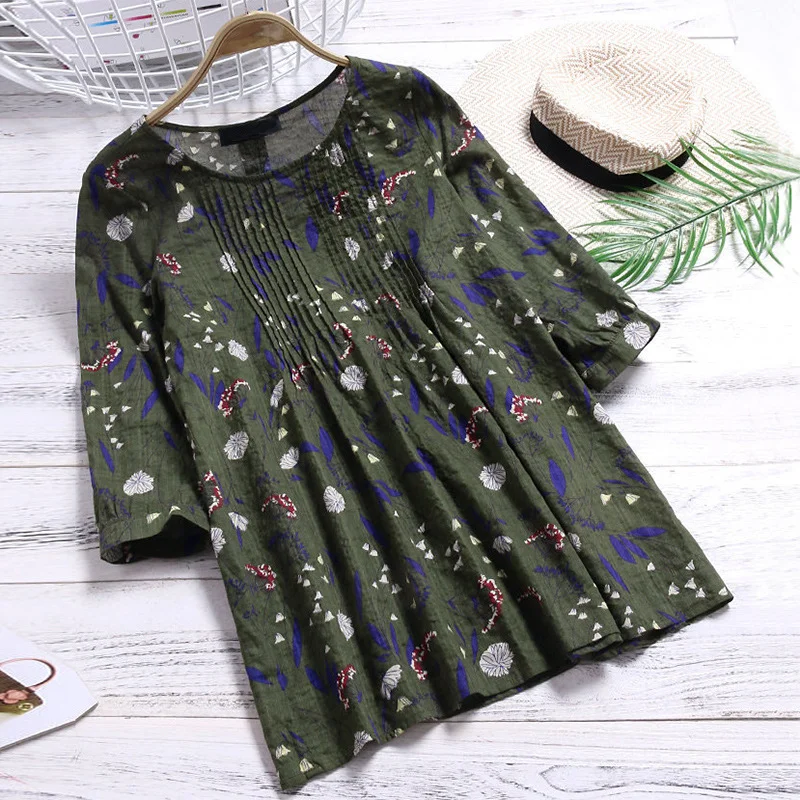 Женские шифоновые блузки с коротким рукавом и О образным вырезом желтый зеленый