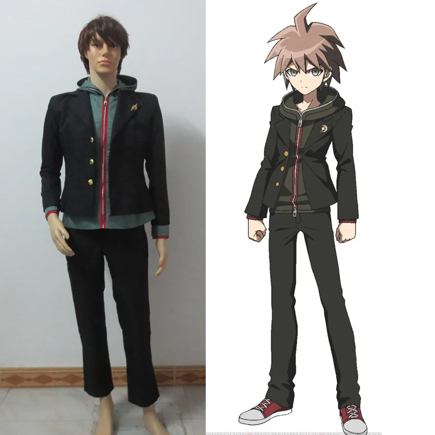 Костюм для косплея Super Danganronpa 2 Dangan Ronpa Makoto Naegi на заказ
