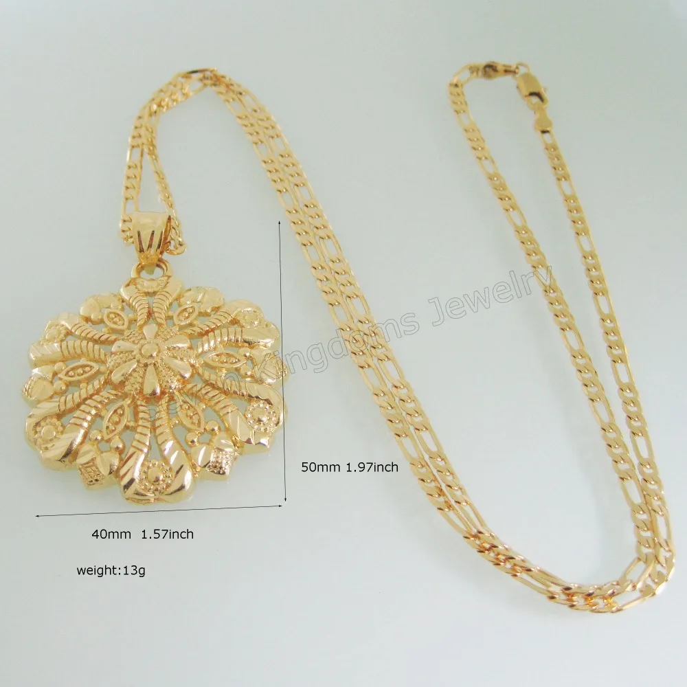 Минимальный заказ цепочка с подвеской Фигаро кольцо и подвеска свадебный набор