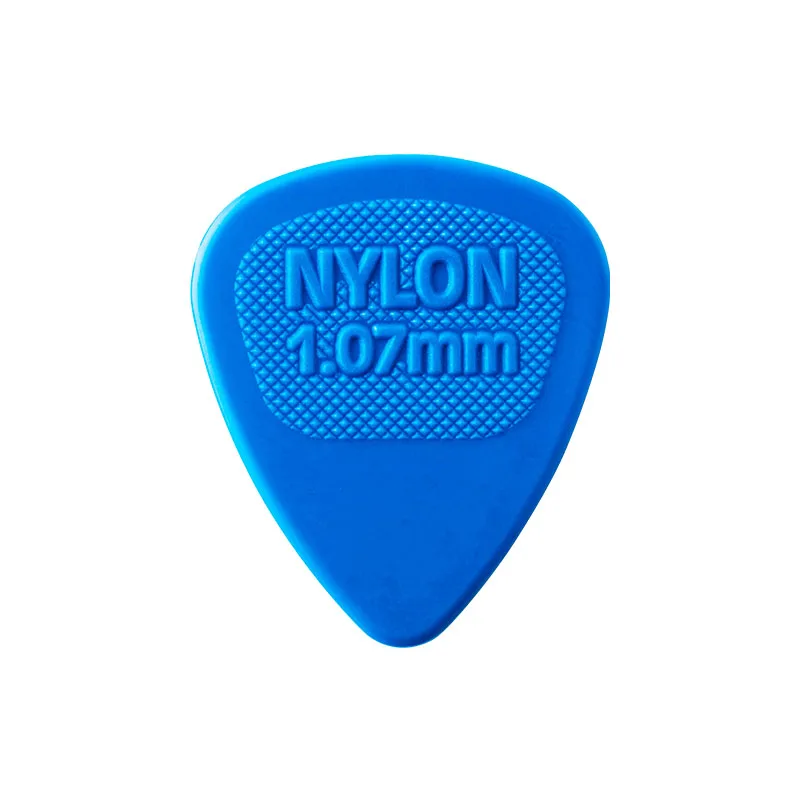1pc 1.07mm Dunlop красочные медиаторы бас посредника акустической гитары аксессуары классические нейлоновые медиаторы для гитары 0,53/0,67/0,94/1,07/1,14 мм - Цвет: 1pc 1.07mm