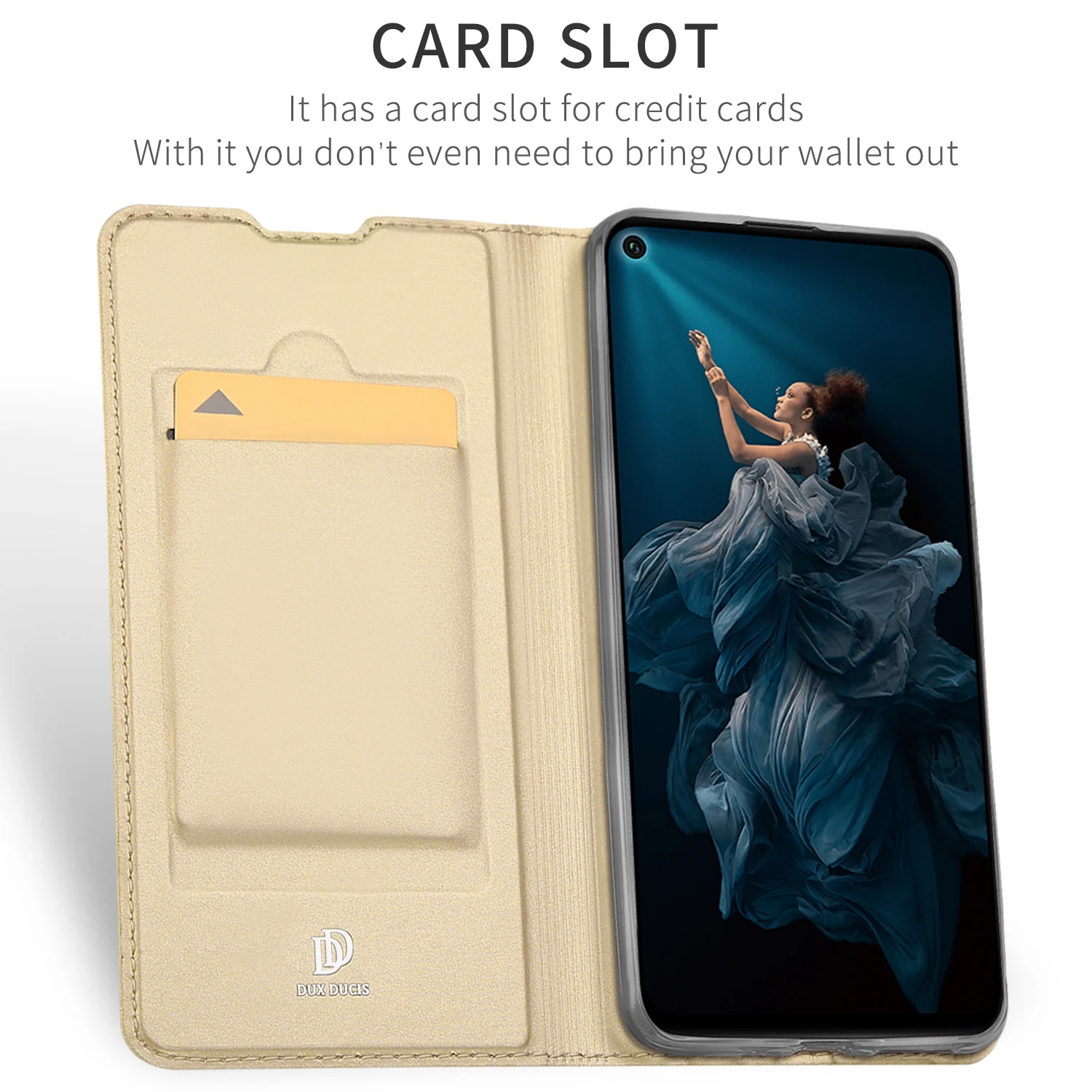 Флип кейс для Huawei Honor 20 из искусственной кожи ТПУ мягкий бампер ударопрочный