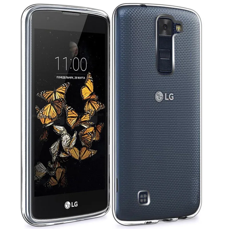 Мягкий ТПУ чехол для LG k8 Tpu K8 2016 LTE K350 K350E K350N lg 2017 Coque прозрачный силиконовый Fundas on