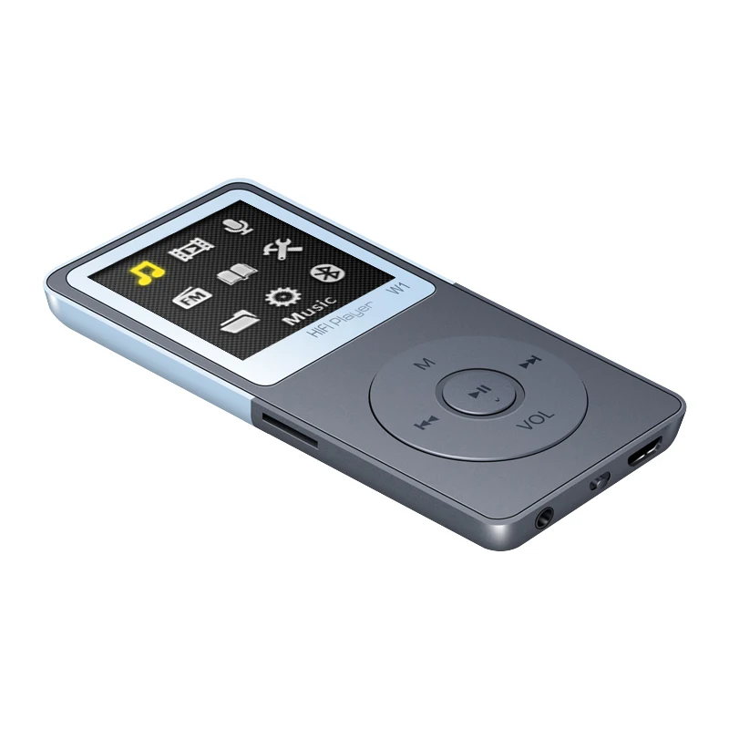 IQQ HIFI MP3 музыкальный плеер W1 динамики USB FM 8 GB Reproductor mp3 портативное радио Поддержка