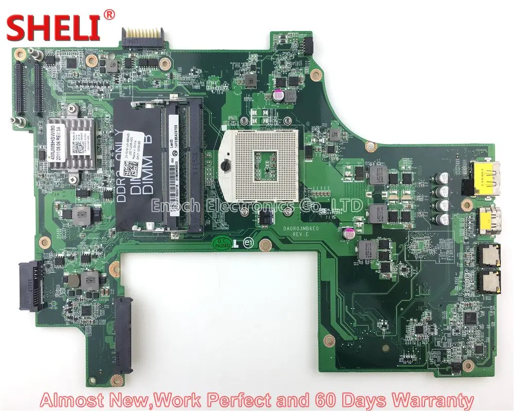 MOUGOL CN 089X88 89X88 для Dell Vostro 3750 v3750 материнская плата ноутбука DA0R03MB6E0 DA0R03MB6E1 HM67 основная