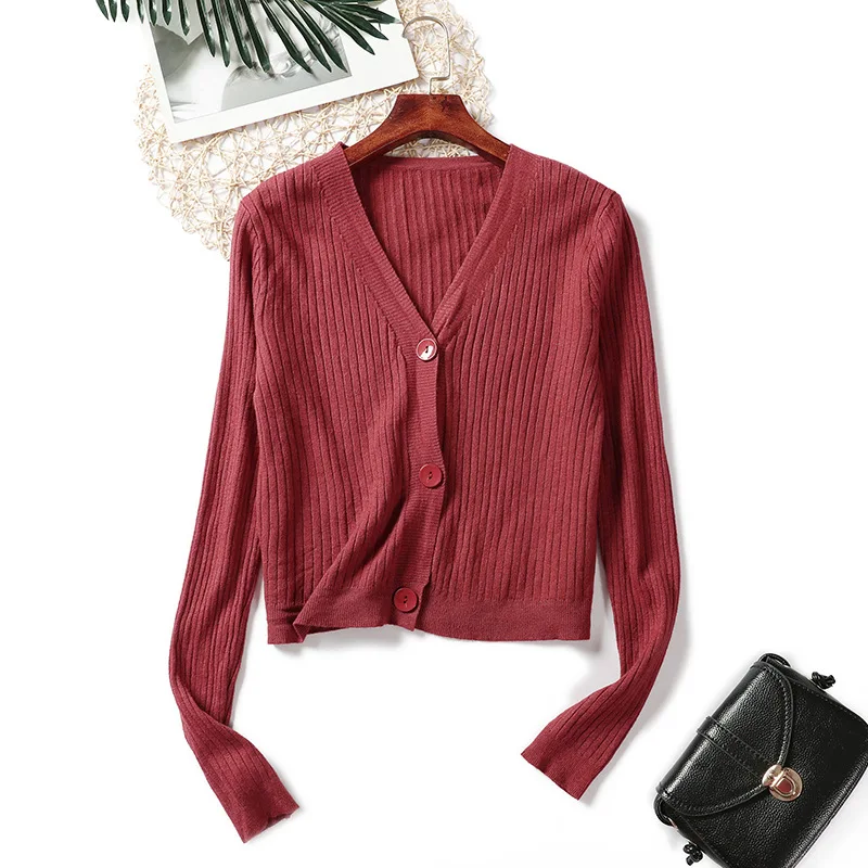 

2019 Autumn Winter Fashion Women Long Sleeve loose knitting cardigan sweater Women Knitted Female Cardigan pull femme