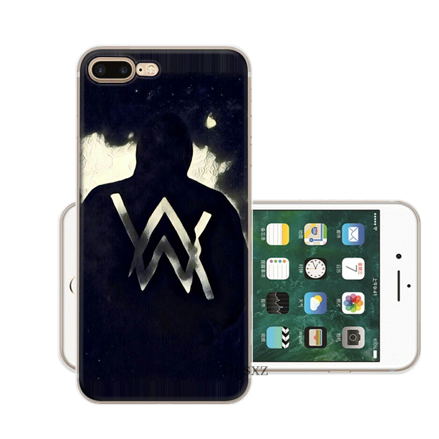Desxz Alan Walker Faded Case for iPhone 7 8 6 6s Plus 11 Pro X XR XS Max 5 5S SE Cover Bag |
