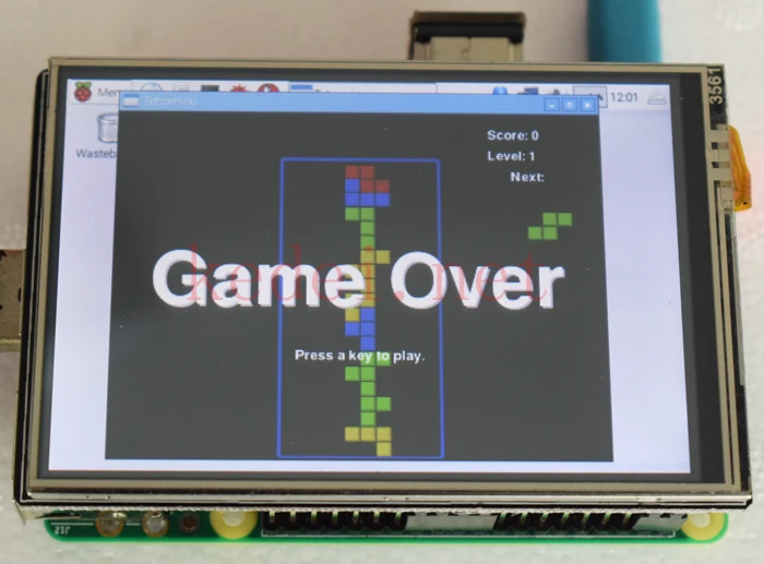 Raspberry Pi 3 5 дюймовый USB HDMI дисплей ЖК сенсорный экран Аудио 60Fps монитор для 3B + PI3 PI2 B