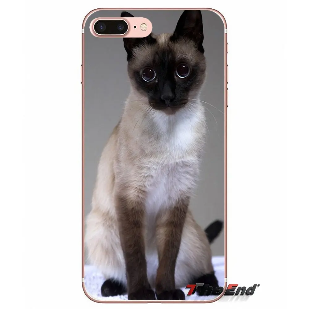 Для HTC One M7 M8 A9 M9 M10 E9 Plus Desire 630 530 626 628 816 820 Motorola G G2 G3 Blue Point традиционный Сиамский кот |