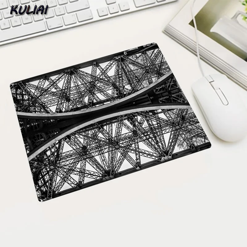 XGZ French Tower 22X18/25X20/29X25CM прямоугольный маленький размер резиновый коврик для мыши