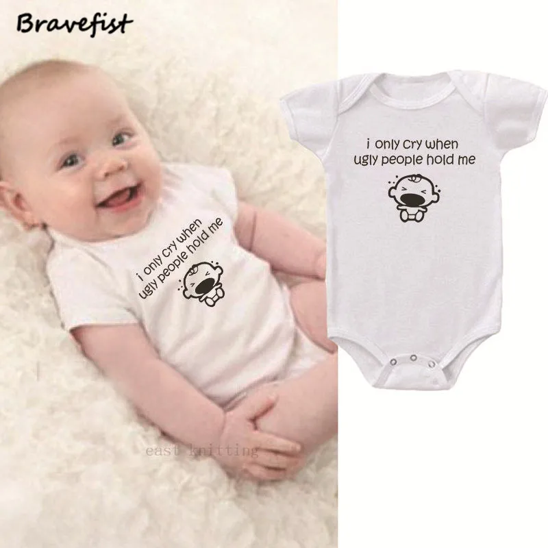 Оригинальная из хлопка для маленьких мальчиков Боди девочек комбинезоны