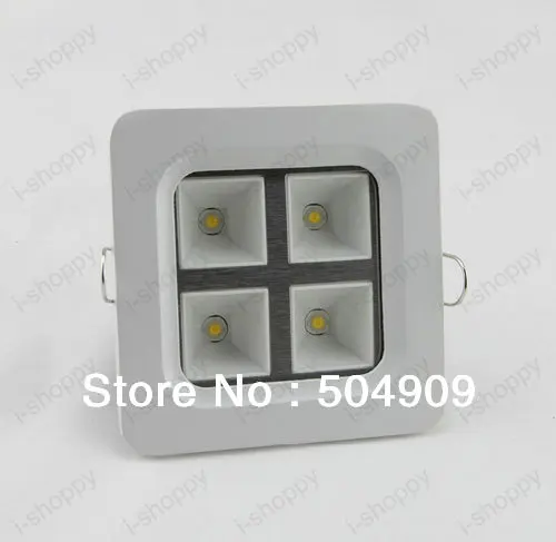 4 Вт высокая мощность светодиодный встраиваемый потолочный светильник для шкафа