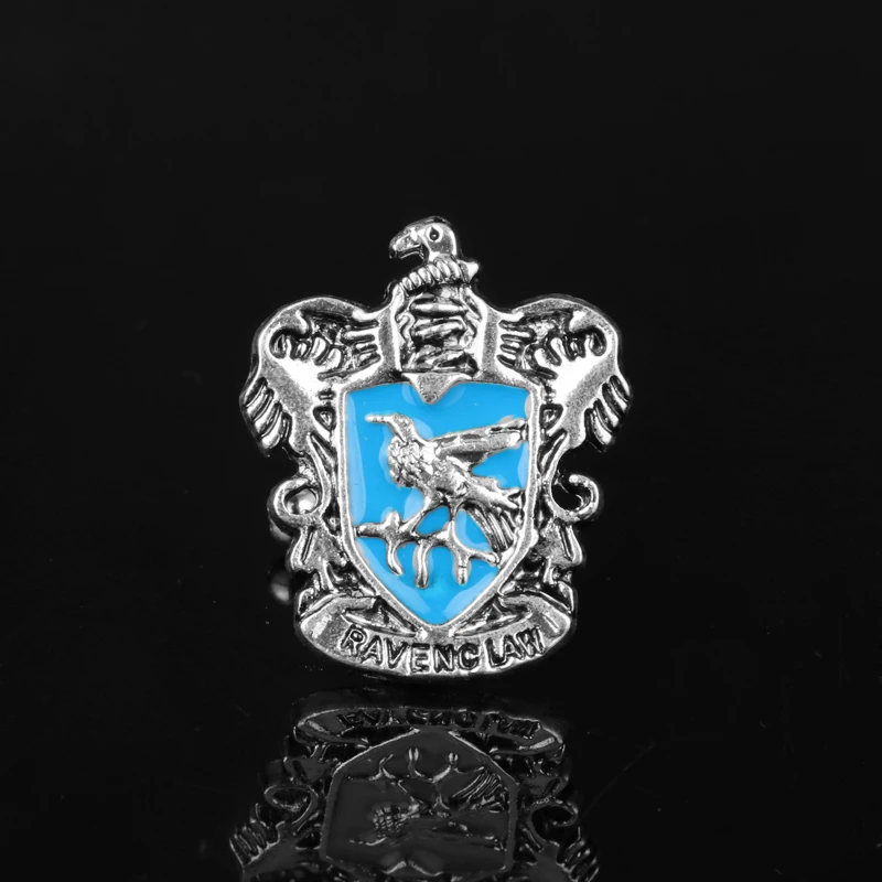 Dongsheng hp Хогвартс Волшебный школьный Герб Запонки Гриффиндор Hufflepuff Ravenclaw кнопка запонки школьные значки-40