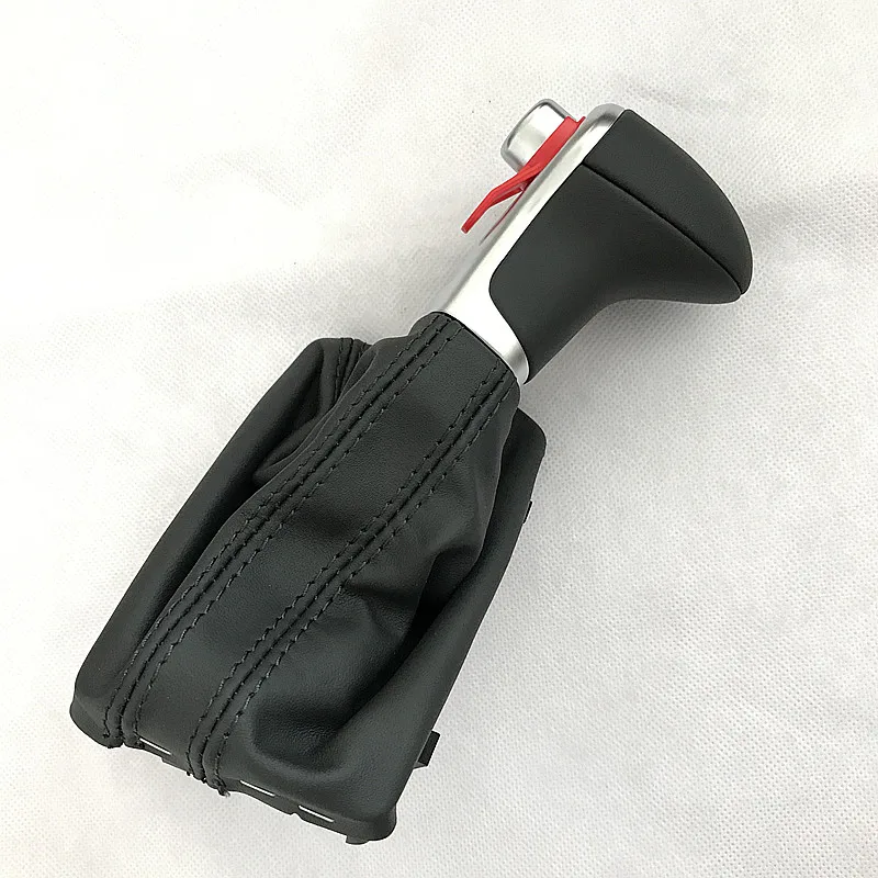 Ручка переключения передач Gaitor Boot Cover черная кожа для Audi A4 A5 Q5 A6 автомобильные аксессуары Описание: Эта ручка переключения передач gaitor