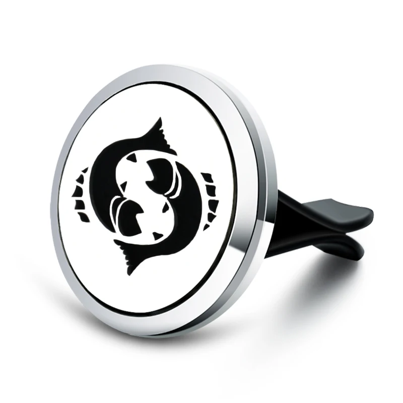 Ароматерапия 12 созвездий автомобильный освежитель воздуха из нержавеющей стали