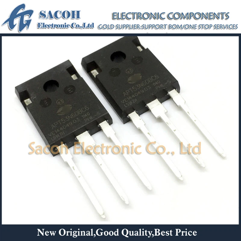 Бесплатная доставка 5 шт. APT53N60BC6 APT60N60BCSG APT77N60BC6 TO 247 53A 600V мощный МОП