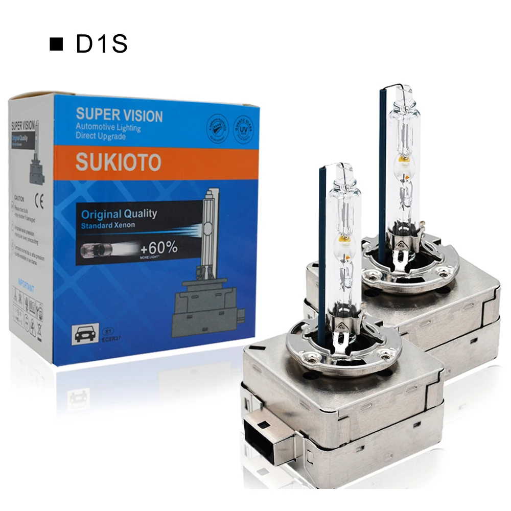 Цельнометаллические ксеноновые лампы SUKIOTO для фар D1S 55 Вт D3S 6000K 4300K 5000K 8000K 35 OQ6333