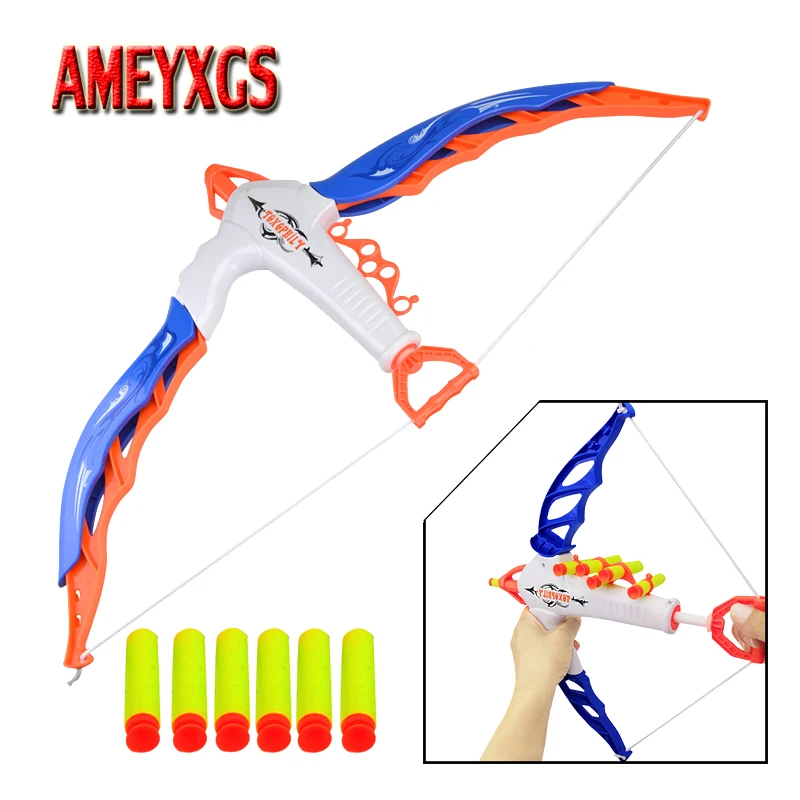 

1set Children Archery Bow And Soft Bullet Arrow kit kids Shooting Game Crossbow Bows Toy For Teen Shooting Practice Accessories
