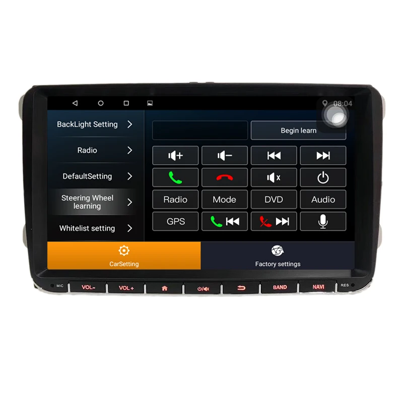 9 &quotAndroid 1 Автомобильный GPS навигатор для VW Volkswagen SKODA GOLF 5 Golf 6 POLO PASSAT B5 B6 JETTA TIGUAN dvd