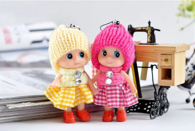 NEW Kids Toys Soft Interactive Baby Dolls Toy Mini Doll For girls and boys Free Shipping