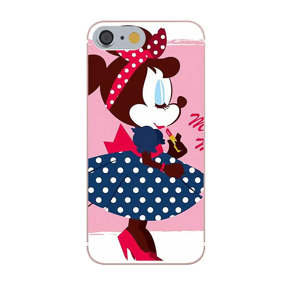 Tpwxnx Soft Cover Cell Phone Cases For Huawei Honor 4C 5A 5X 6A 6C 6X 7X 9 V8 V10 Mate 7 8 10 P9 P20 Pro Lite Play Minnie Mouse | Мобильные