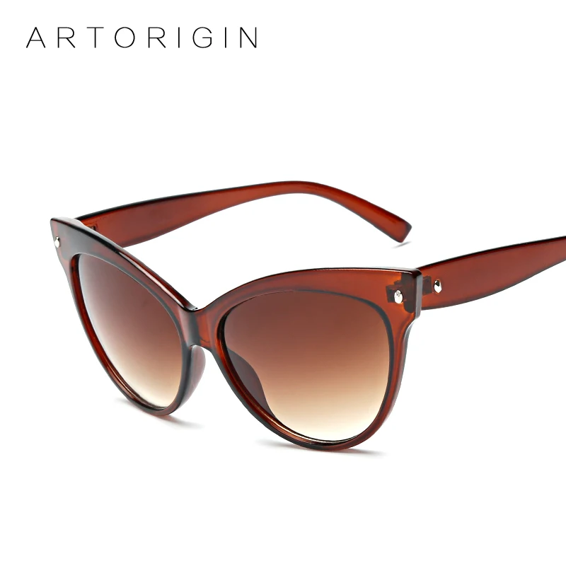 Женские солнцезащитные очки кошачий глаз с градиентом|oculos de sol feminino|sunglasses women